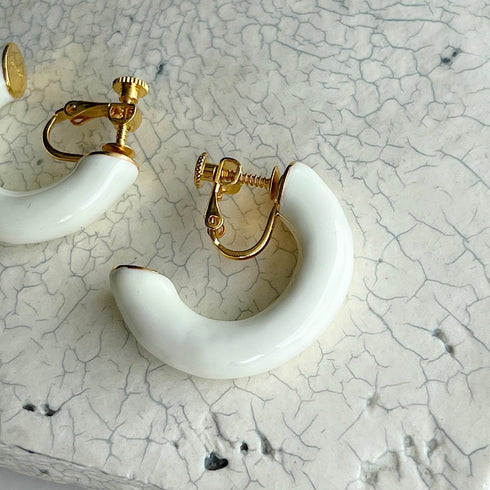 Big hoop earring